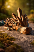 6.5 FT Crystal Spine Flexi Dragon – Articulated 3D Printed Fidget