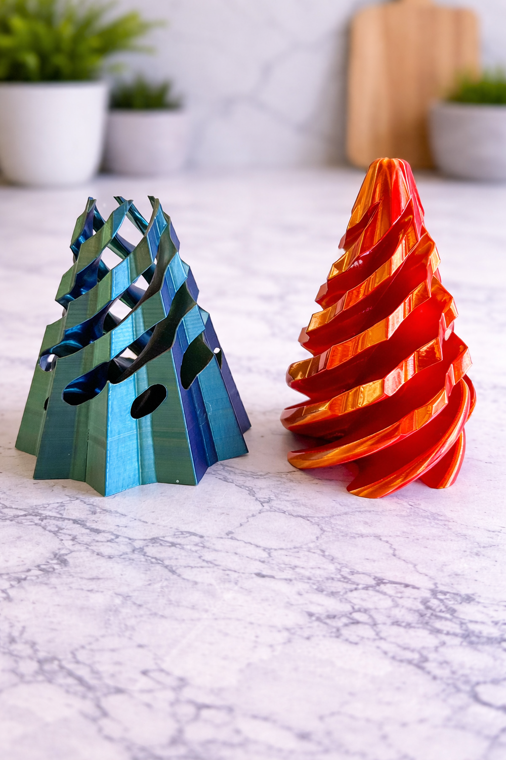 Large 3D Printed Spiral Cone Fidget|5 Inch Sensory Twist Toy