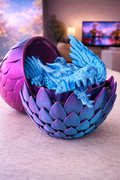 Giant Dragon Egg Container with Hidden Winged Dragon – Fantasy Collectible